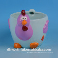 Wholesale ceramic flower pot with blackboard